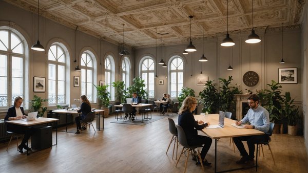 Espaces de coworking bordeaux: créativité et écologie